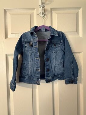 Carter's Medium Blue Denim Jean Jacket for Kids
